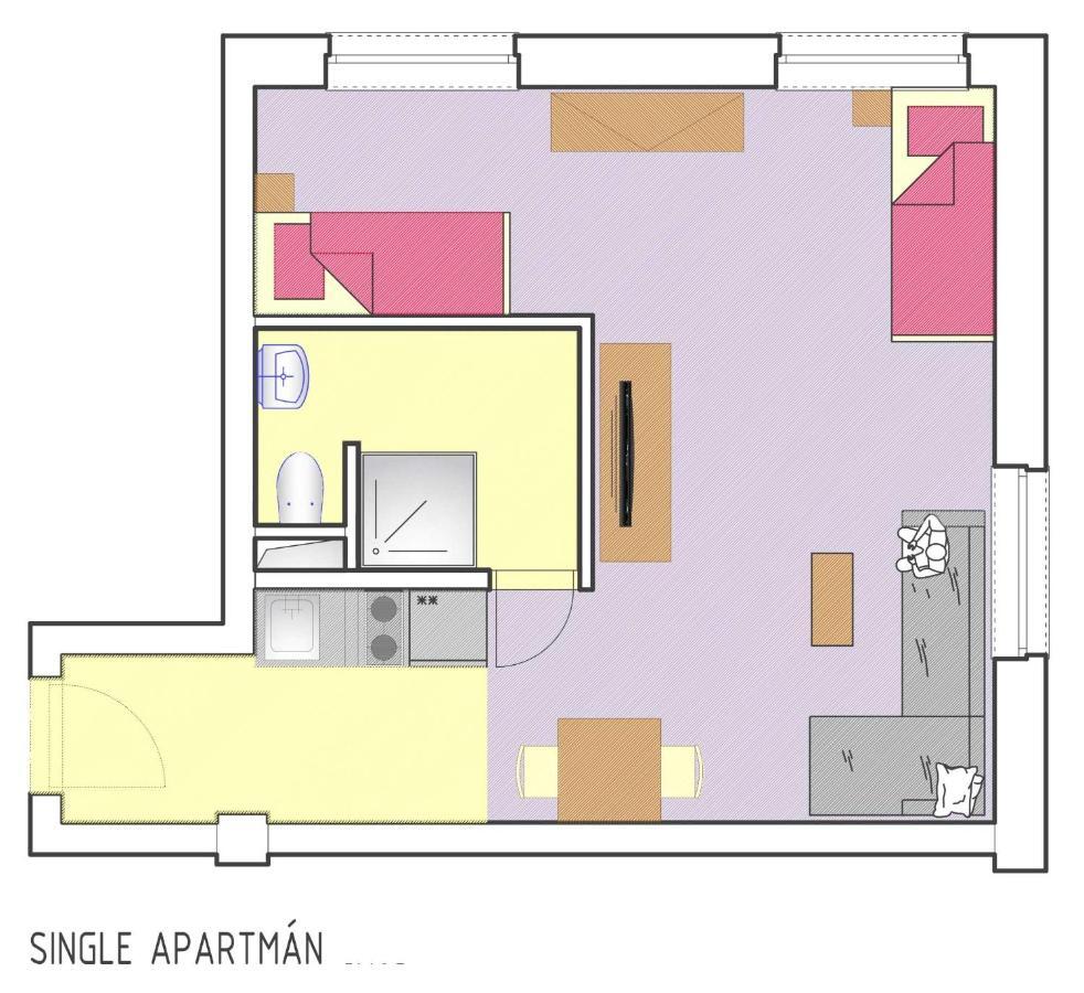 Rezort Gothal Apartmany A Penziony دونوفالي الغرفة الصورة