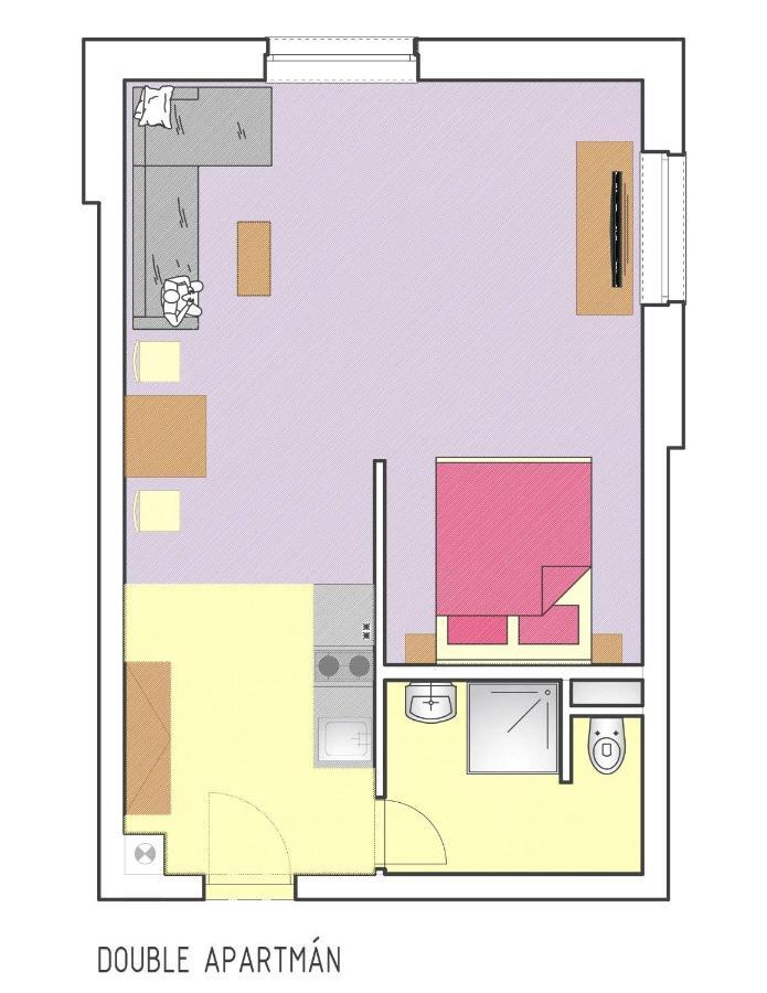 Rezort Gothal Apartmany A Penziony دونوفالي الغرفة الصورة